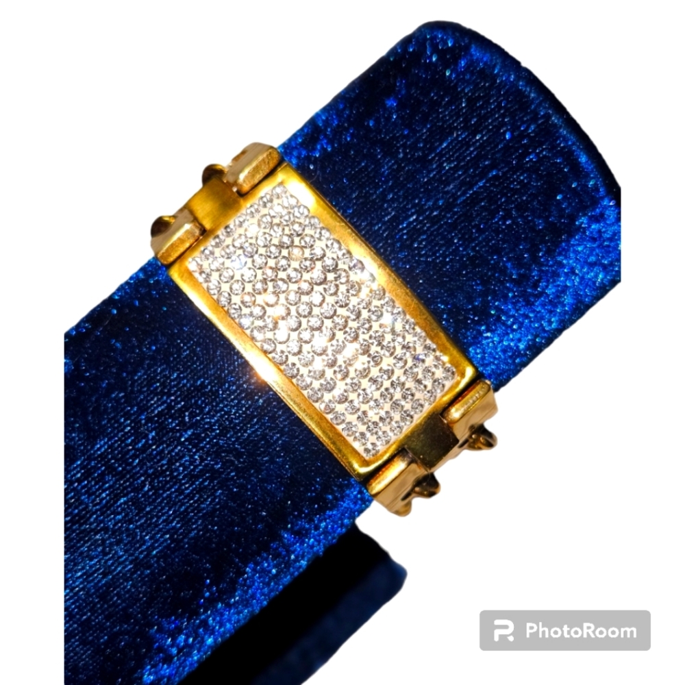 Stainless Steel Rhinestone Bracelet